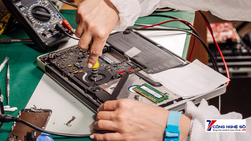 Quy trình sửa chữa máy tính laptop tại nhà quận Bình Chánh