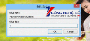 Sử dụng Registry để thay đổi giá trị