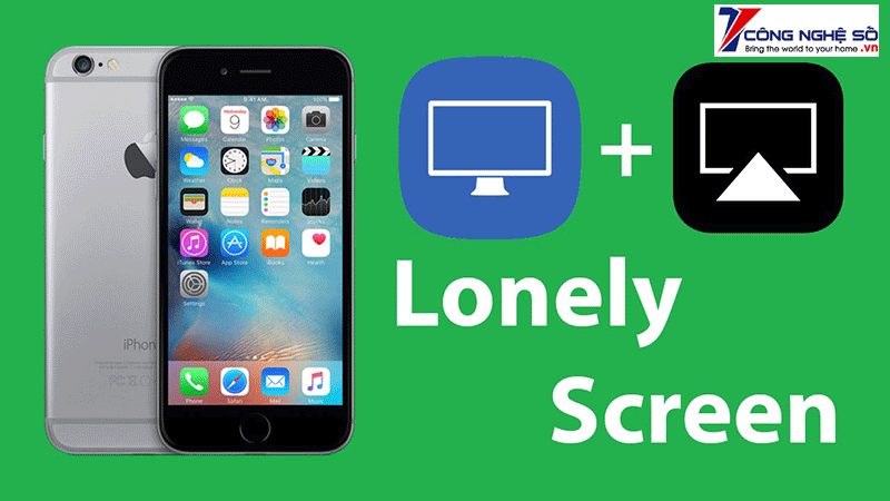 Cài đặt và mở phần mềm LonelyScreen trên máy tính của bạn