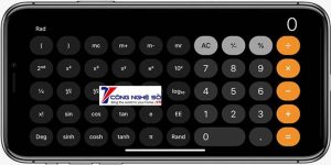 Mẹo và thủ thuật trên ứng dụng máy tính iPhone