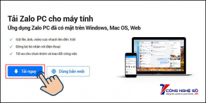 Tải và cài đặt ứng dụng zalo