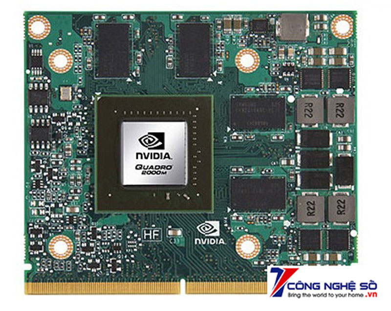Card VGA Nvidia Quadro 2000M 2G GDDR3 ở đâu chính hãng