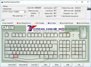 Hướng dẫn cách dùng KeyboardTest kiểm tra bàn phím máy tính