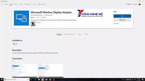 Cách kết nối máy tính bảng Surface với TV không dây cực kỳ đơn giản